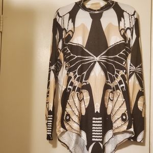 Rhinestone Butterfly Body Suit